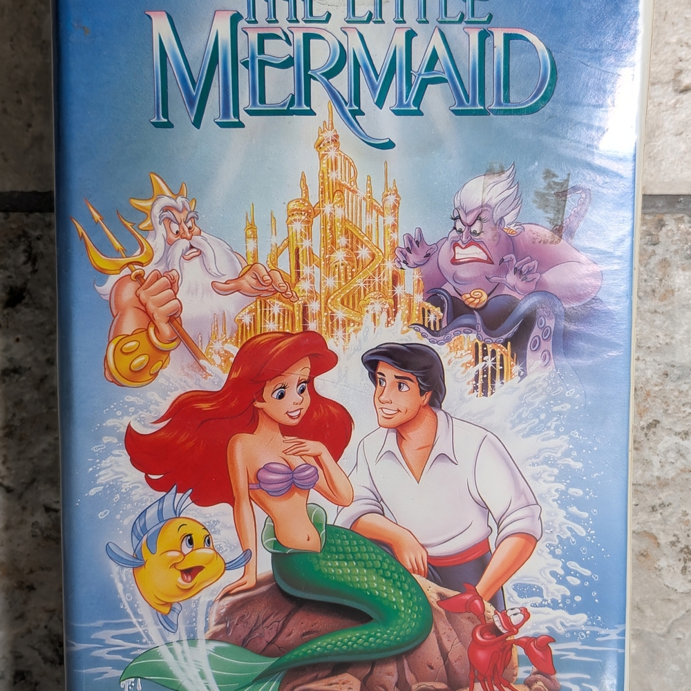 The Little Mermaid – Original 1990 Walt Disney Black Diamond VHS